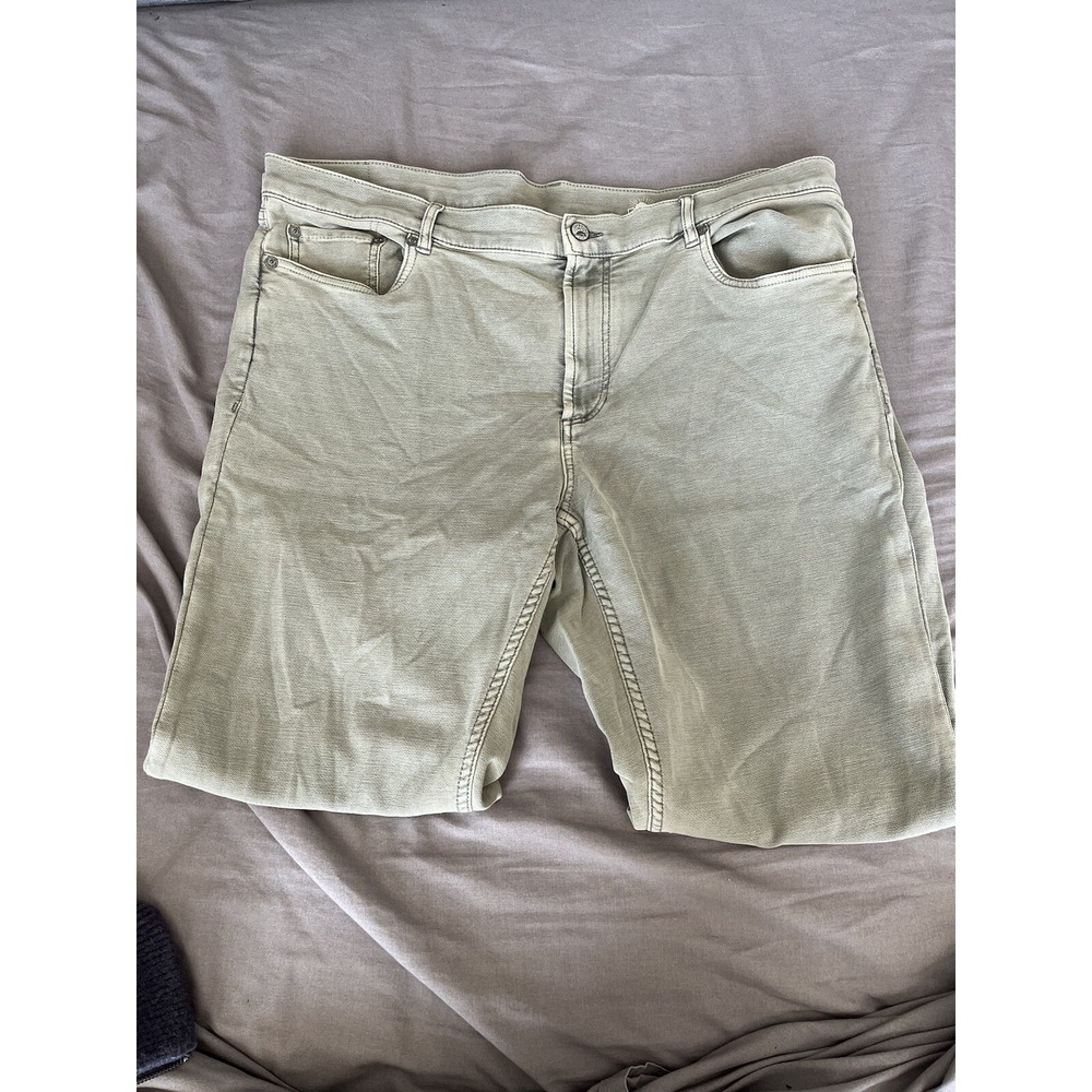 Faherty Men's Jeans 40 Waist Cotton Rayon Elastane‎ Lyocell Pants